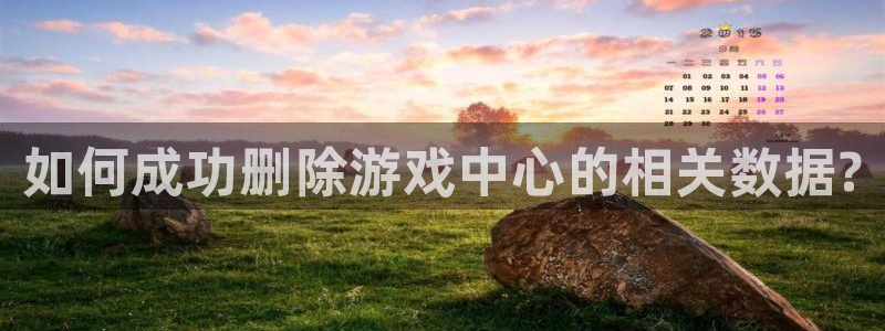 杜邦娱乐登录地址：如何成功删除游戏中心的相关数据?